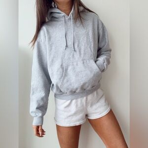 TNA cozy terry fleece boyfriend fit hoodie- small